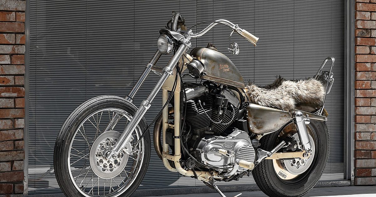 2LOUD Releases an Eclectic Sportster Chopper Fit for a…